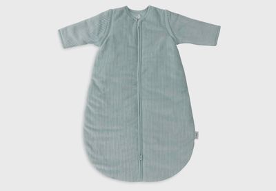 Baby Slaapzak met Afritsbare Mouw Rond 70cm Rib - Sea Green