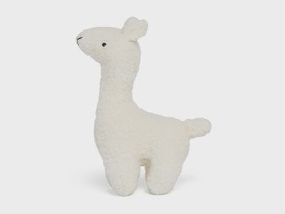 Knuffel Lama off-white