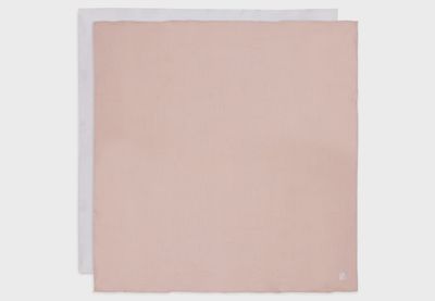 Hydrofiele Doek Large 115x115cm - Wild Rose/Ivory - 2 Stuks