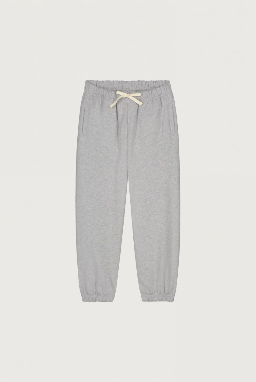 Baby Leggings GOTS - Blue Grey - Cream