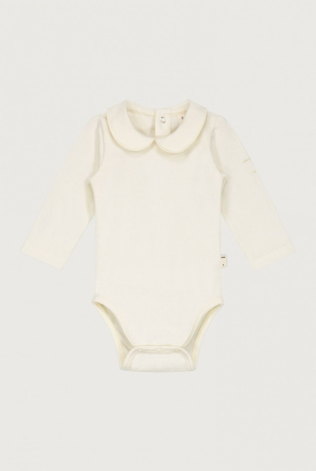 Baby Collar Onesie GOTS - Cream