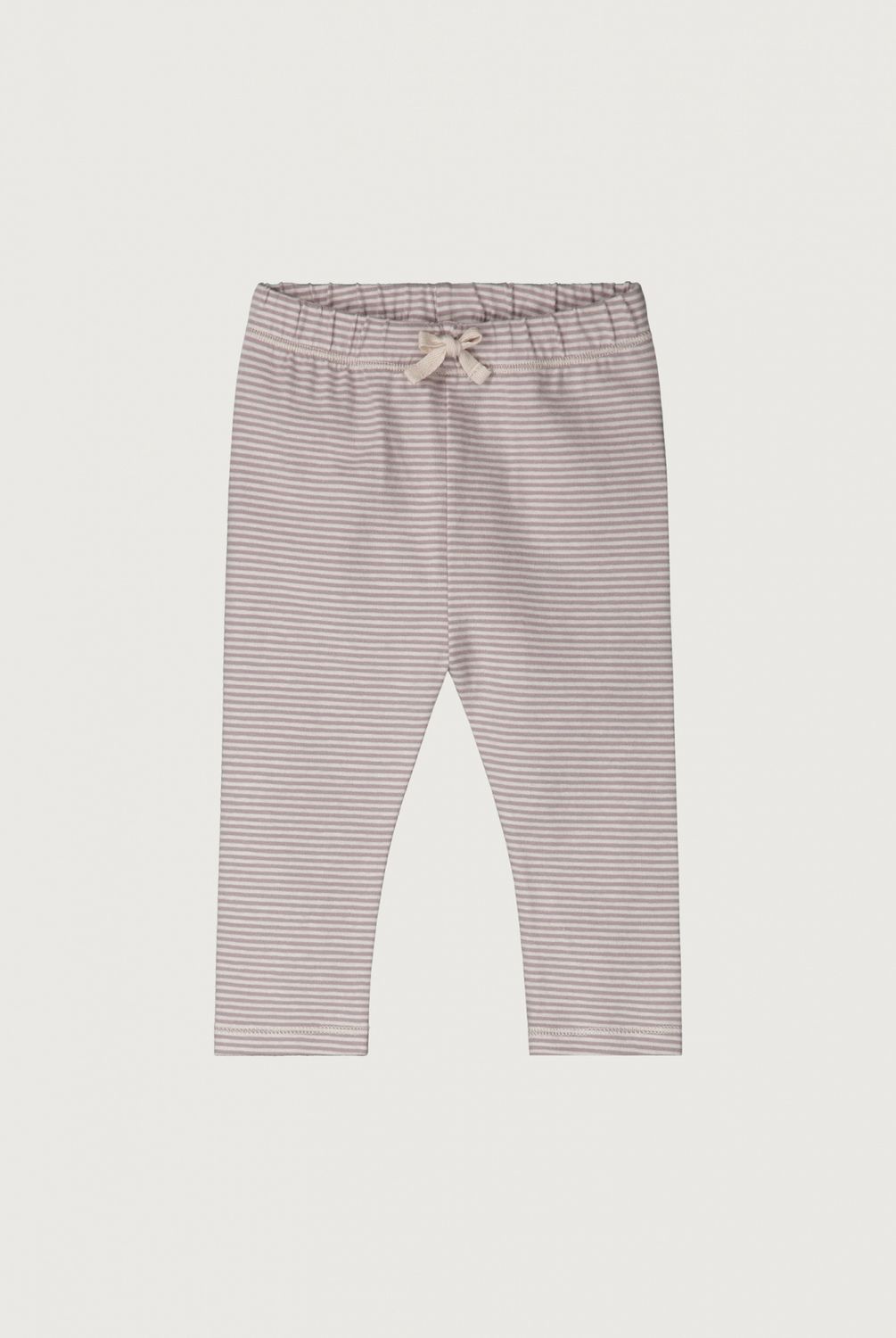 Baby Leggings GOTS - Berry - Cream