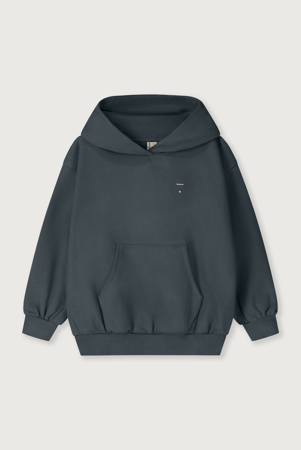 Hoodie GOTS - Blue Grey