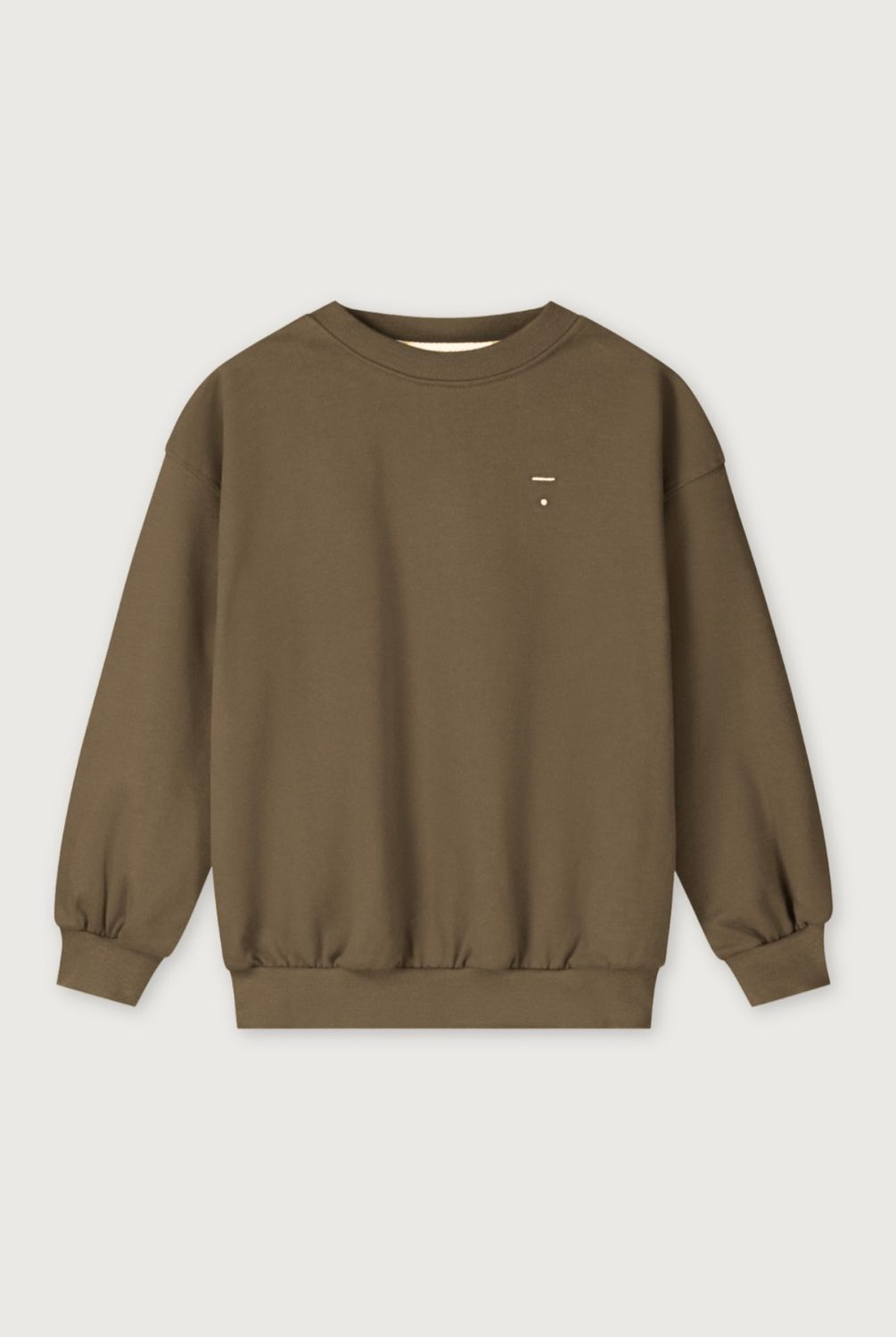 Dropped Shoulder Sweater GOTS - Woody