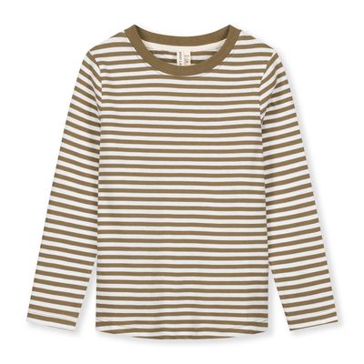 L/S Tee GOTS - Woody - Cream
