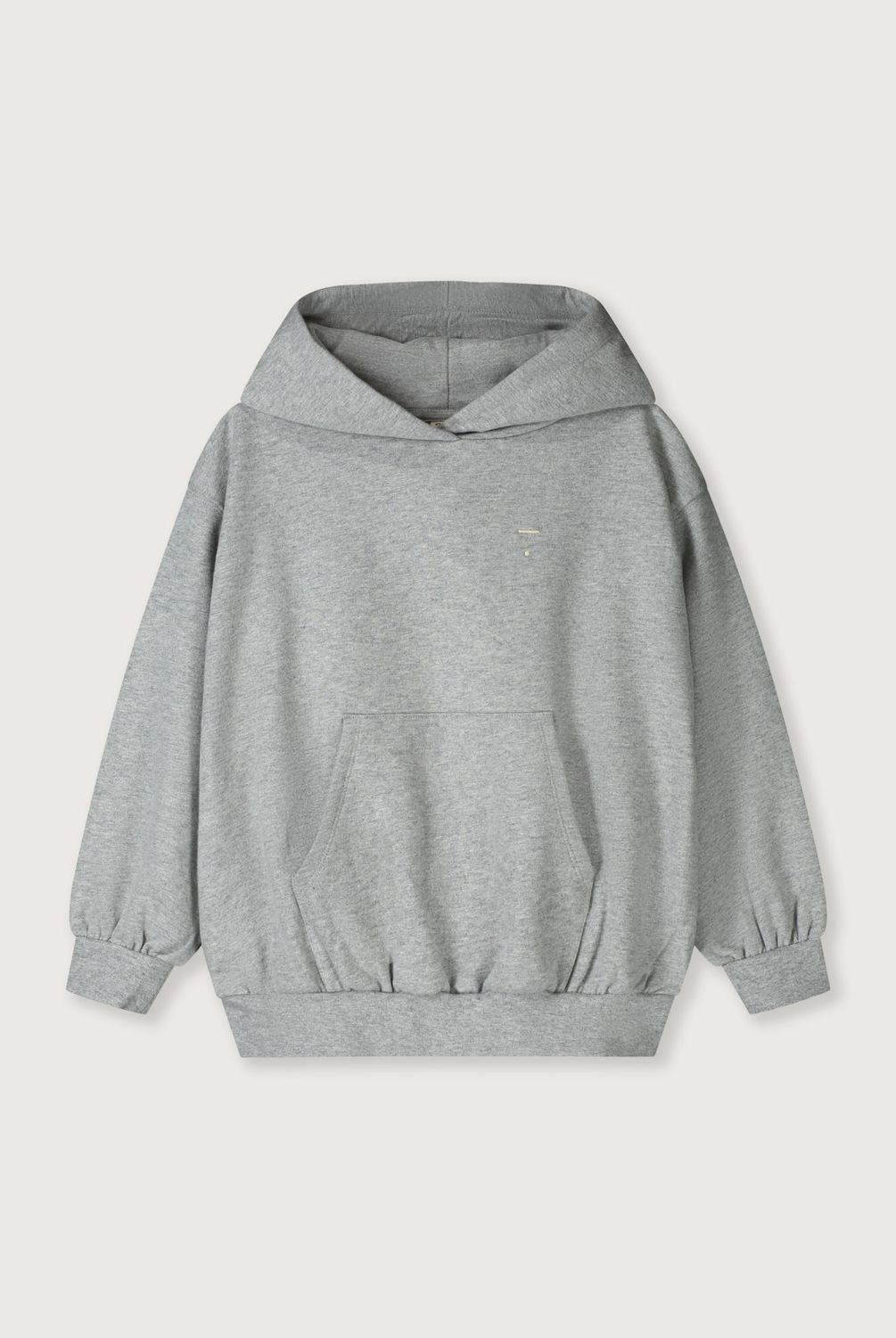 Hoodie GOTS - Grey Melange