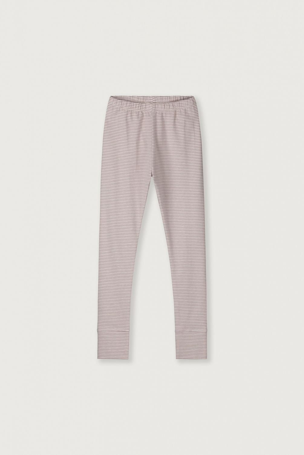 Leggings GOTS - Berry - Cream