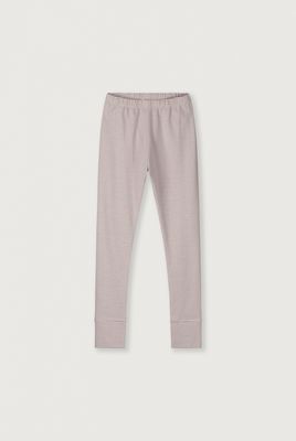Leggings GOTS - Berry - Cream