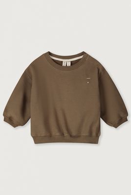 Baby Dropped Shoulder Sweater GOTS - Woody