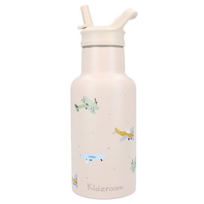 Drinkfles 350ml Kidzroom Small Talk / Beige