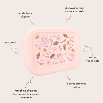 Lunchbox Kidzroom Enchanted memories /Pink