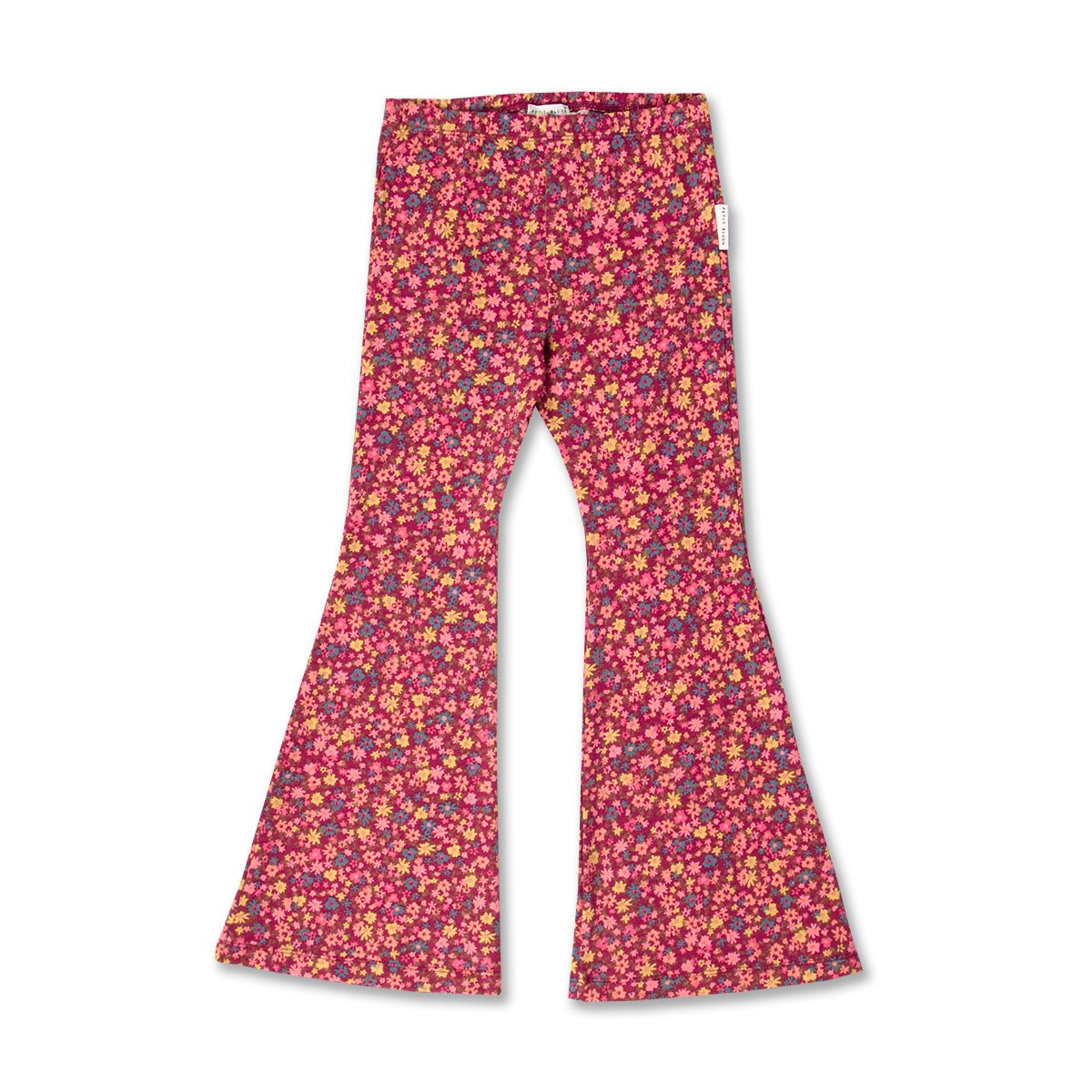Bowie Flared Pants- Winter Flowers