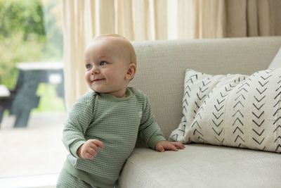 Feetje -  Wafelpyjama - Groen Melange - Boy - Jongen - Girl - meiden - Unisex 