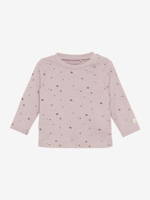 T-shirt LS Rib Sand