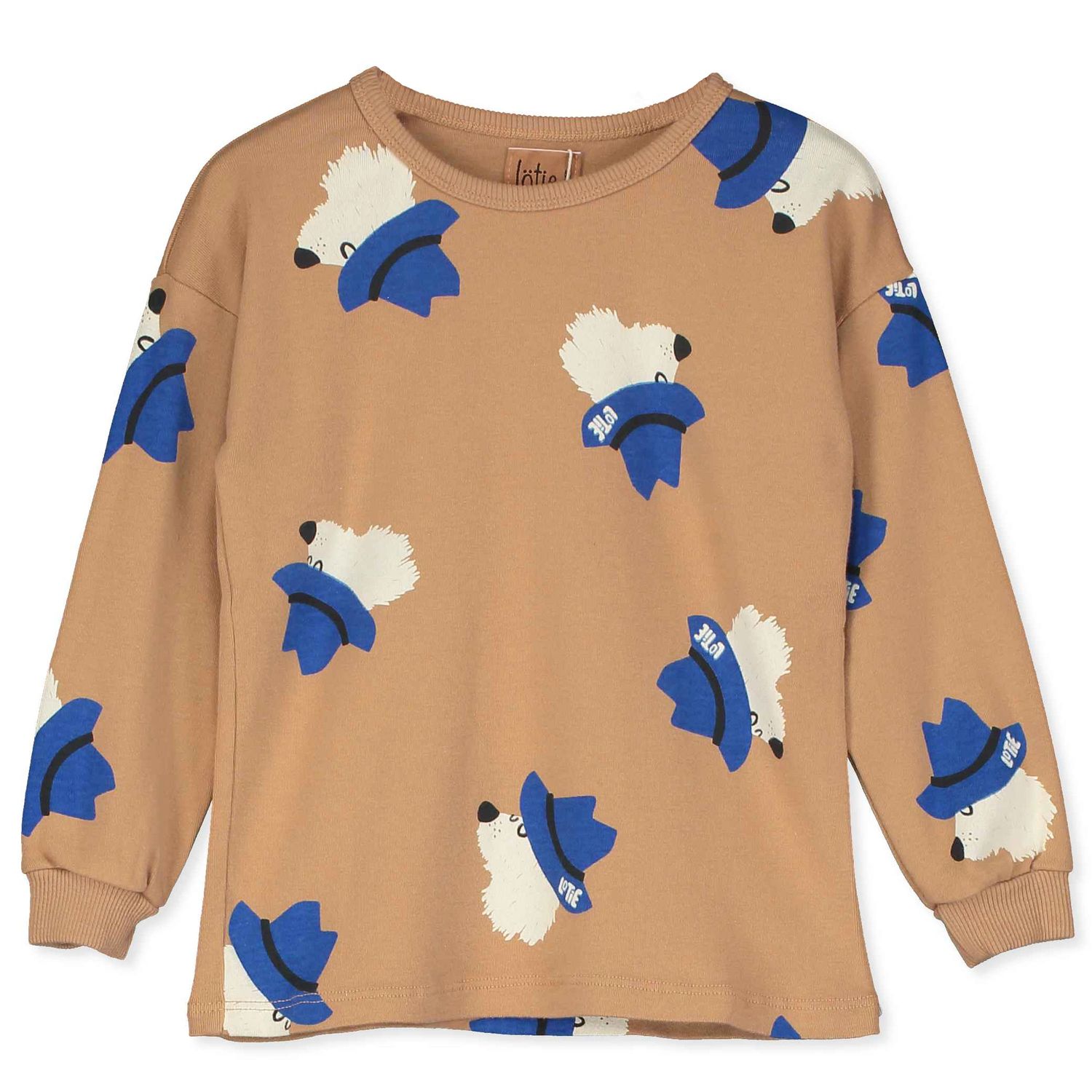 LONG SLEEVE TSHIRT  ( Rib ) - Toasted