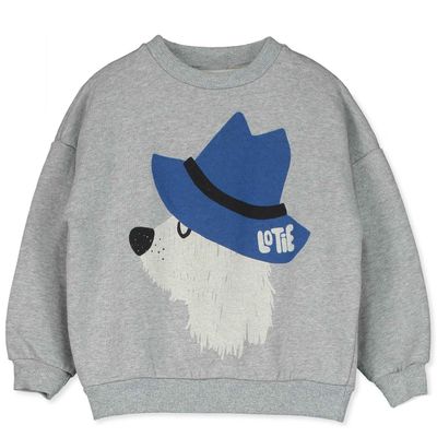 SWEATSHIRT - MEDIUM GREY MELANGE