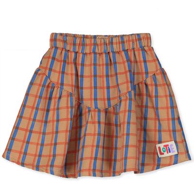 TERRY SKIRT - TOASTED