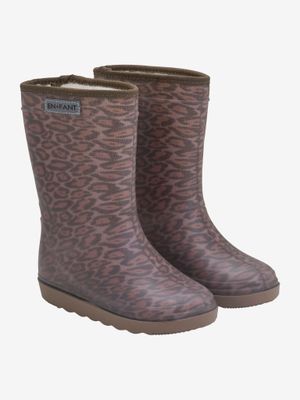 Thermo Boots Print Pine Bark 250382