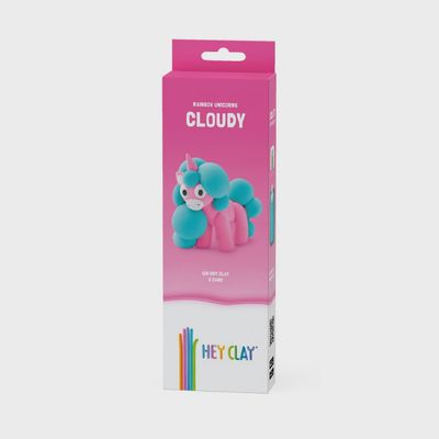 Hey Clay - Rainbow Unicorn - Cloudy 3 cans
