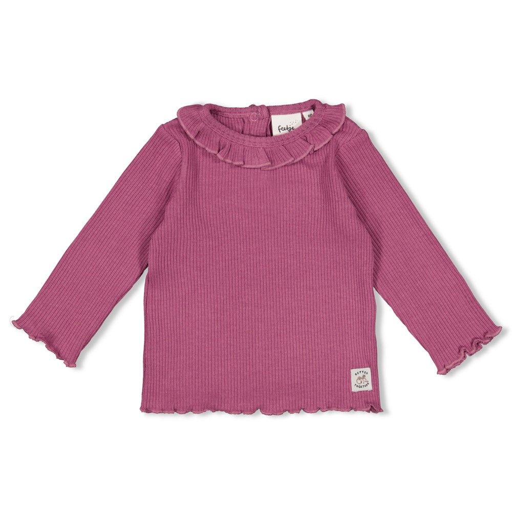 Longsleeve rib - Better Together / Lila