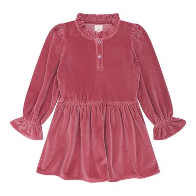 Madee dress rose velvet