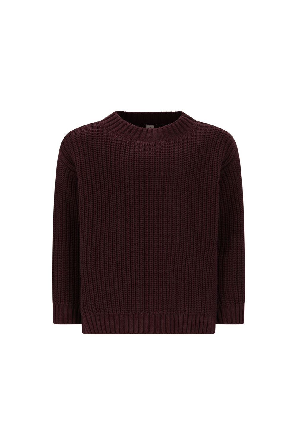 Jamie The New Chapter knitted sweater - Vineyard Wine