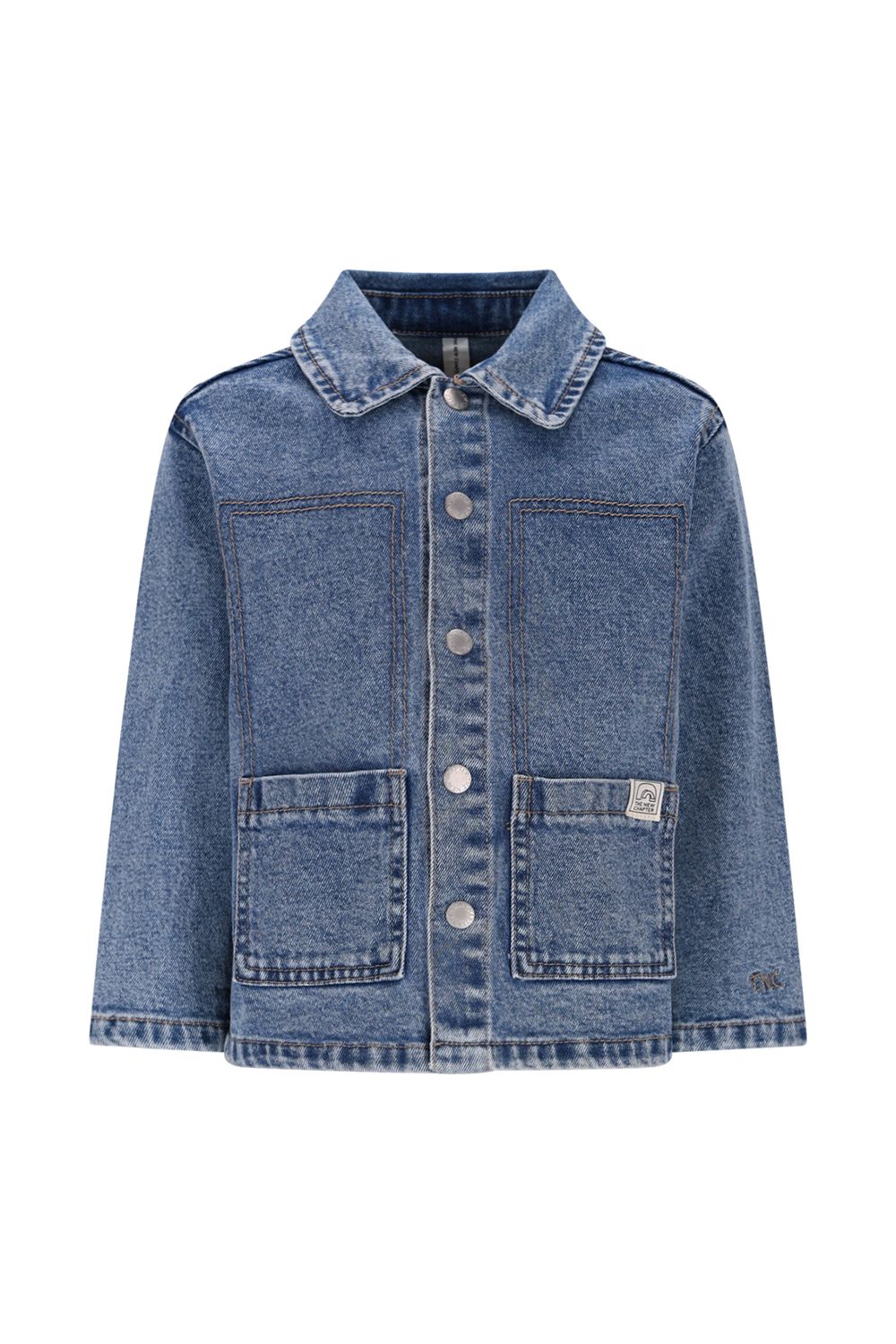 Noï The New Chapter denim jacket pink