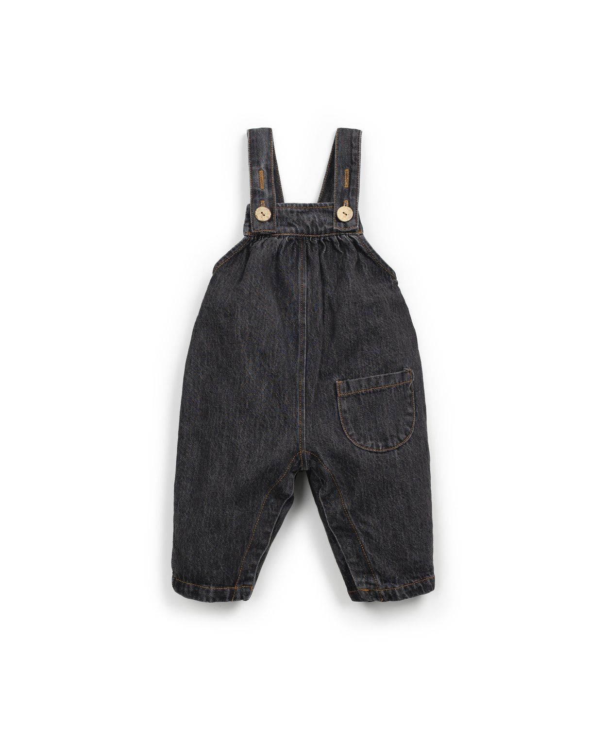 DENIM JUMPSUIT GRAFITE
