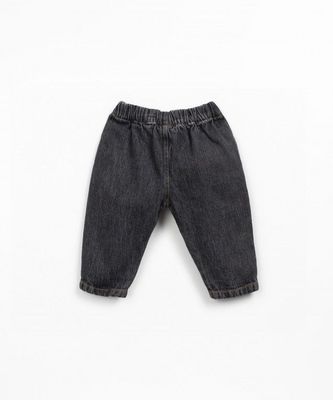DENIM TROUSERS GRAFITE