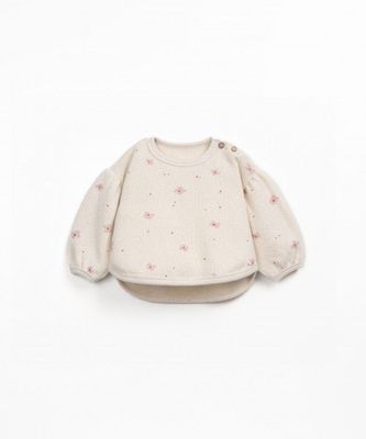 PRINTED JERSEY SWEATER PENCIL