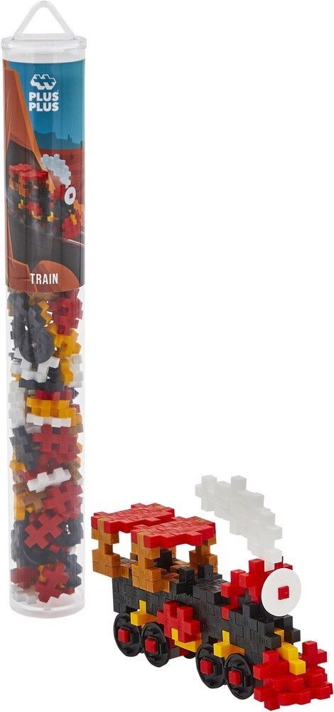 Tube trein Plus-Plus: 100 stuks