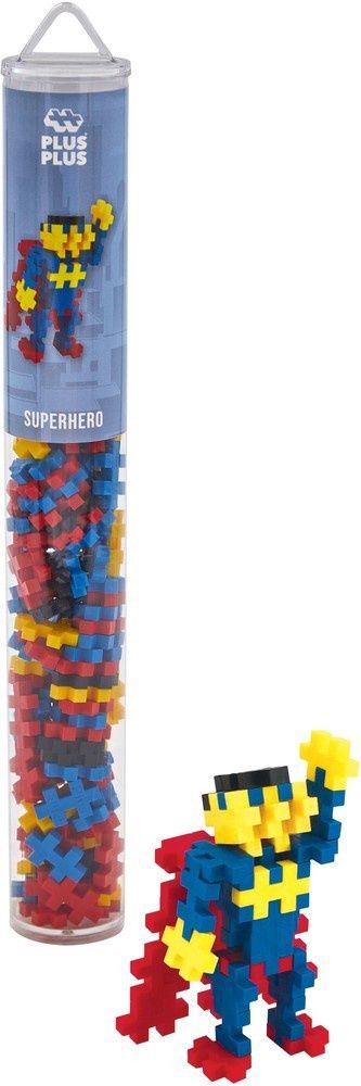 Tube superheld Plus-Plus: 100 stuks