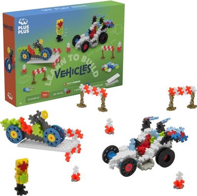 Learn to Build voertuigen Plus-Plus: 500 stuks