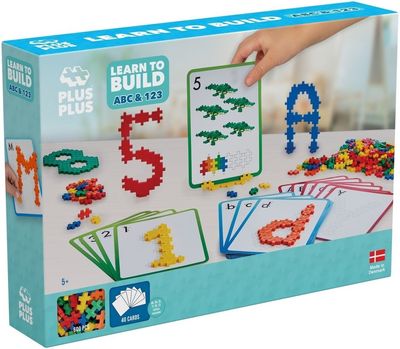 Learn to Build abc/123 Plus-Plus: 600 stuks