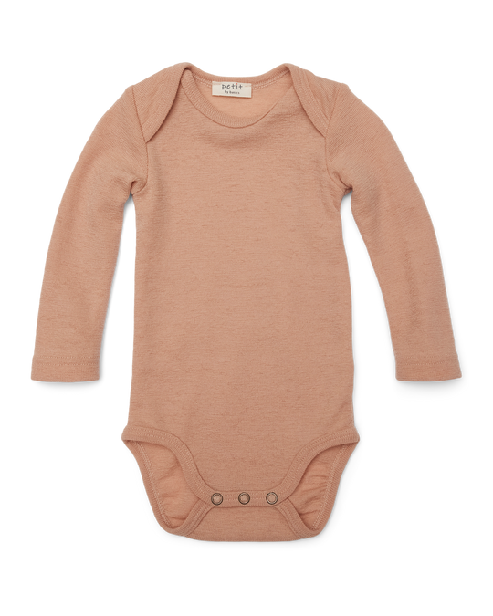 body long sleeve- Nude