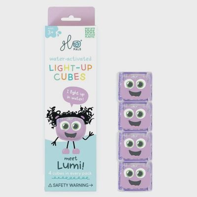 Glopals Light up cubes-4pc Lumi