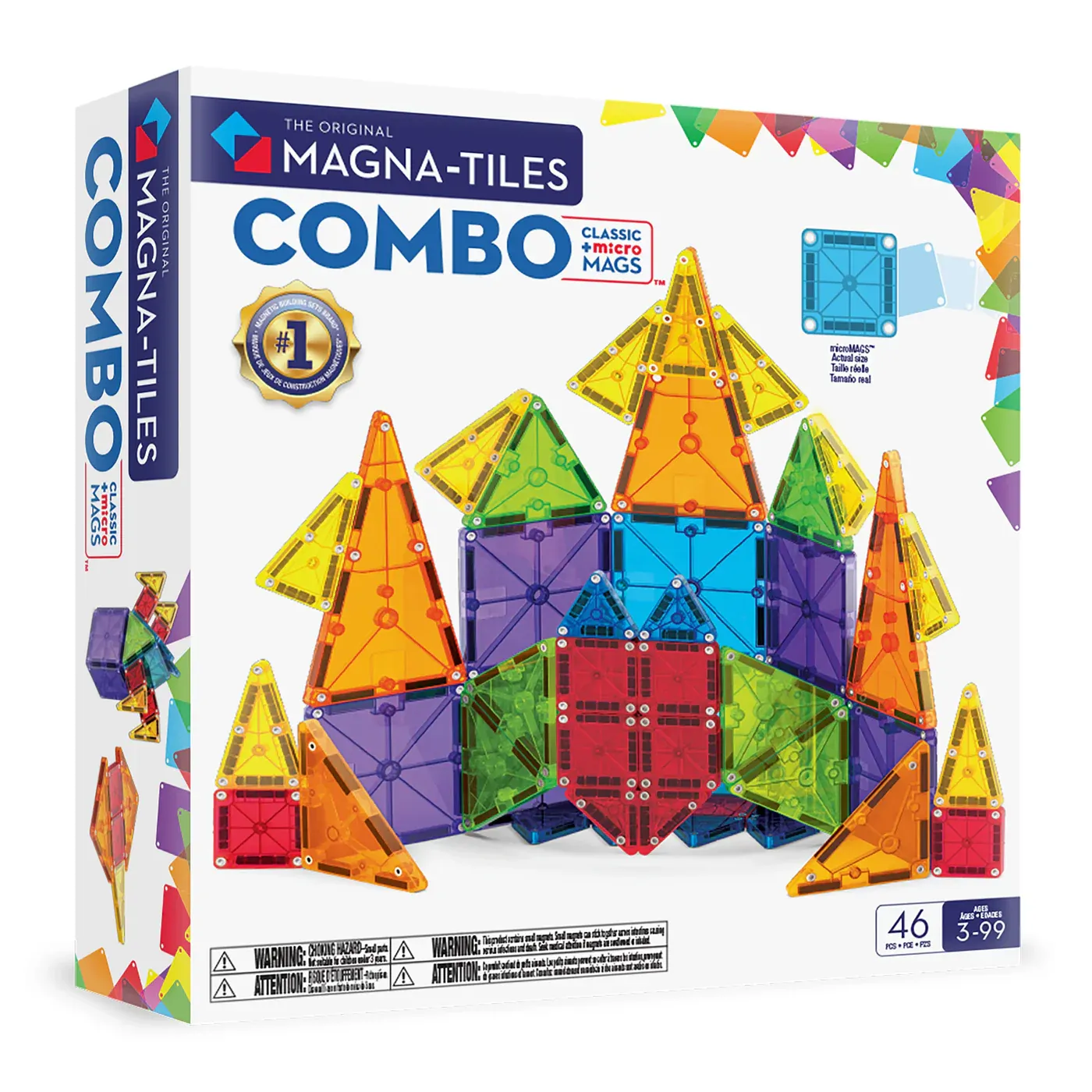 MAGNA-TILES® Combo 46 Piece Set