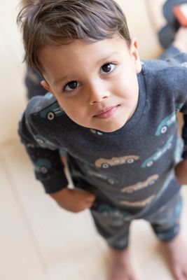 Ricky Racer - Premium Sleepwear by Feetje - Antraciet melange