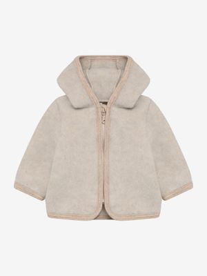 Jacket Wool Fleece Camel Melange