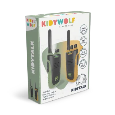 KIDYTALK Walkietalkies met groot bereik