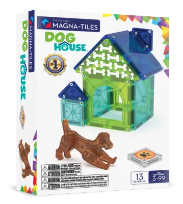 MAGNA-TILES - Dog house 13-Piece Set