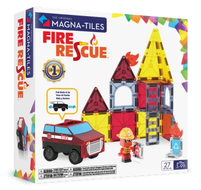 MAGNA-TILES - Fire Station 27-Piece Set
