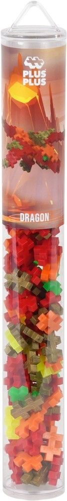 Tube draak Plus-Plus: 100 stuks