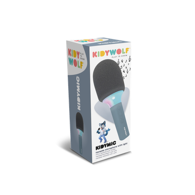 KIDYMIC Karaoke microfoon blauw