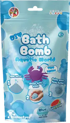 Science4you Bath Bombs DIY Blue Bag
