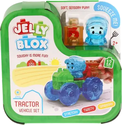 Goliath - Jelly Blox - Tractor &amp; Farmer