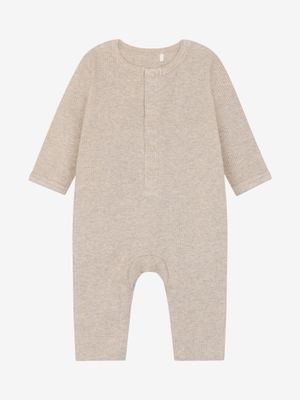 Fixoni - Pakje LS Melange - Rib Brown - Baby
