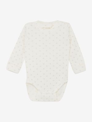 Fixoni - Romper - Body LS Rib  - Gardenia - Baby