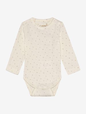 Fixoni - Romper - Body LS  Sand - baby