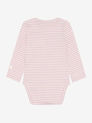 Fixoni - Romper - Body LS Rib Pink - Baby